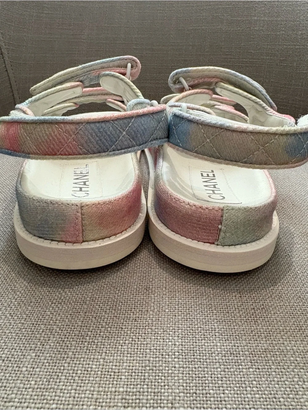CHANEL Rainbow Dad Sandals